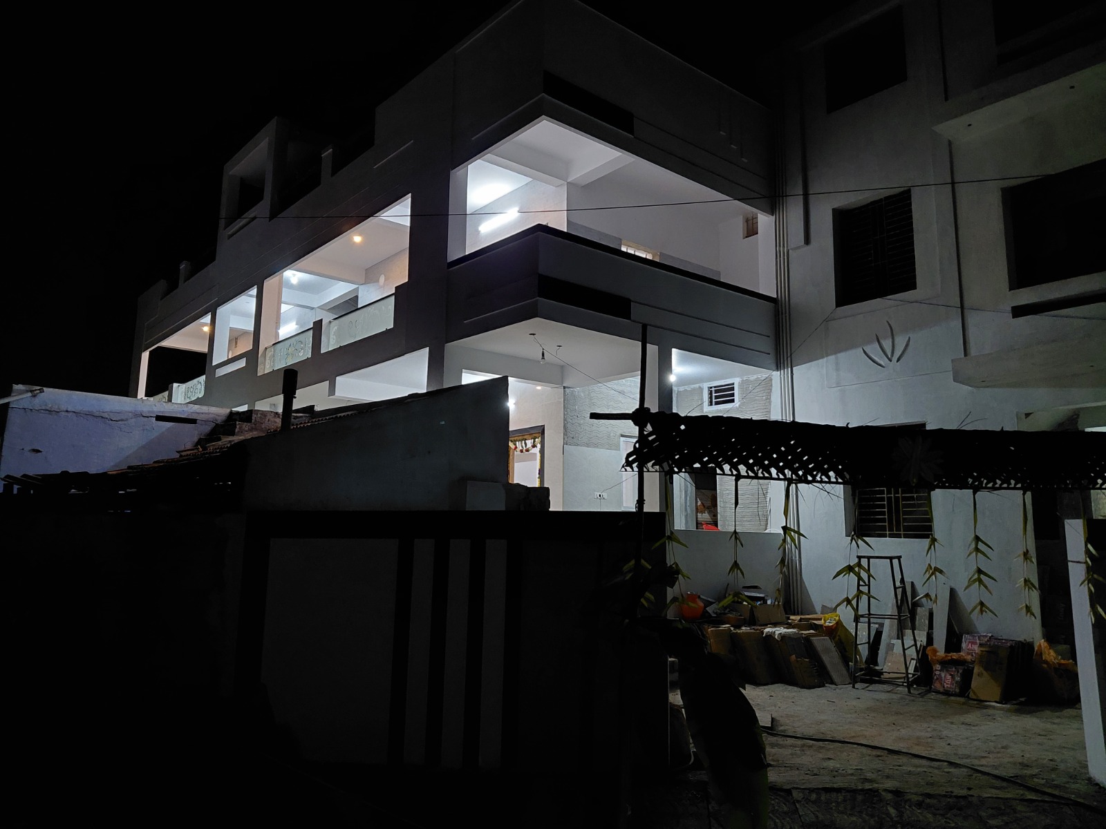 Car Porch Ceiling & Tiles